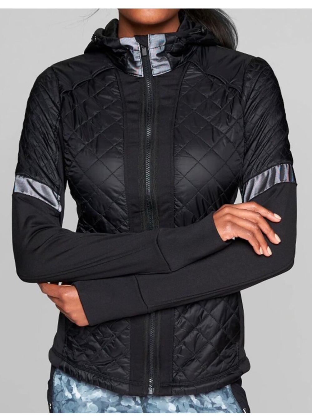 Athleta Rock Springs Quilted Hybrid Jacket